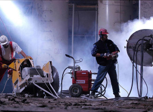 Резка стенорезными машинами и швонарезчиками