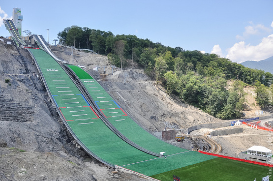 Комплекс трамплинов, г. Сочи