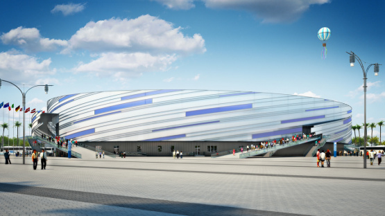 Малая Ледовая Арена "Шайба", г. Сочи